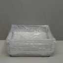 Ravinte 6 Pack Drawer Organizer - 6" X 9" Plastic Storage Bins, Acrylic Organizers with Non-Slip Pads Clear Desk Storage Tray for Makeup, Jewelries, Kitchen Utensils, Bathroom and Office