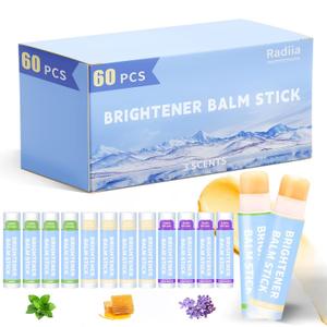 Radiia Retinol Eye Stick, Anti-Aging Eye Cream, Skincare for Wrinkles, Dark Circles, Puffiness - Retinol Eye Balm Moisturizes, Softens & Nourish SkinAll-in-One Face Skincare Treatment (0.13oz *60pcs)