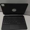 Wenlaty for iPad Air 11 Inch Case with Keyboard (M2, 2024), Magic Keyboard for iPad Pro 11 (4th/3rd/2nd/1st Gen) with Pen Holder, for iPad Air 10.9 Inch (5th/4th Generation) with Trackpad Backlit