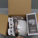 Conair Double Ceramic Hot Rollers for Long, Medium & Short Hair, 5 Ceramic Flocked 1-Inch Heated Hair Rollers with Clips, Hot Curlers for Women, Volume & Curls, Dual Voltage, Pink/White