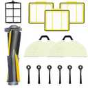 Replacement Parts for Shark AV2001WD RV2001WD 2002WD Accessories Kit with Main Brush,Microfiber Soft Pads,Filters,Primary Filter,Side Brushes
