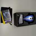 Head Shavers for Bald Men - 7D Detachable Electric Razor, IPX6 Waterproof Wet Dry Rotary Shavers, LED Display Rechargeable Head Shaving with Fast Charging, Blue