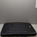 Sportneer Heated Stadium Seats with Back Support: 6 Adjustable Angles Extra Wide Bleacher Seat with Dual Heating Zones - 2.5" Padded Stadium Seats for Sports Outdoors(Power Bank Not Included) (Black)