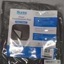 Sures Waterproof Chair Pads for Incontinence (22" x 21") - Washable, Waterproof Seat Protector - Chair Protector Seat Cover - Absorbent Pad for Bed, Seat, Car, Wheelchair & Recliner (Gray, 2 Pack)