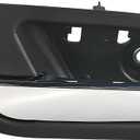 APPERFiT Interior Door Handle for Rear Driver Side 22855643 Compatible with 2007-2014 Chevy Chevrolet Silverado 1500 2500 3500 Avalanche Suburban Tahoe, GMC Sierra Yukon Truck Door Parts
