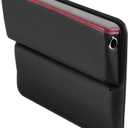 LEIWOOR Car Seat Gap Filler OrganizerMultifunctional PU Leather Console Side Pocket Organizer for Cellphones,Cards,Wallets,Keys (Black)