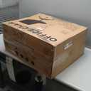 Marsail Armless-Office Desk Chair with Wheels: PU Leather Cross Legged Wide Chair,Comfortable Adjustable Swivel Computer Task Chairs for Home,Office,Make Up,Small Space,Bed Room, Grey