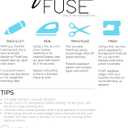 25 Sheets (8" x 10.5") - FlexiFuse Lightweight Fusible Web for Applique