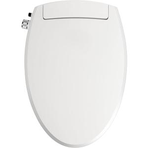 Bidet Toilet Seat Elongated Bidet Seat with Slow-Close, Non-Electric Bidet seat with Dual Nozzles, Fit Elongated Toilet Seat, Water Pressure ControlEasy to Install