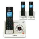 VTech LS64253 DECT 6.0 Expandable Cordless Phone with Answering System and Caller ID/Call Waiting, Silver with 3 Handsets