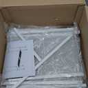 Portable Clothes Rack with Adjustable Shelf Divider, Freestanding Closet Organizers and Storage, Garment Rack and Purse Storage with 8 Hooks, Clothes Organizer on Wheels for Hanging Clothes, White