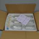 16.9 oz/500 ml Coffee Syrup Dispenser Set - 6 Glass Bottles with Gold Pumper and Syrup Labels - Precise Dispensing and Stylish Addition to Coffee Shop, Cafe or Home Bar