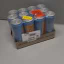 happy coffee salted caramel cold brew, 11 oz. cans, 12 pack, notes of brown sugar & brilliance, 100% arabica beans, no artificial flavors or artificial sweeteners