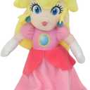 Mario Bros Princess Peach 12 Inch Stuffed Plush Character Toy