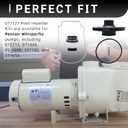 073127 Impeller Replacement Kit Fits for Pentair Whisperflo 075713 071444 PS-1000 357102 071652 Pool and Spa Pump Impeller Replacement 073127 Kit