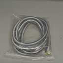 Flexible Shower Hose, Stainless Steel Shower Hose Multicolor 1-2m(Silvery,2M)