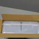 novelinks Transparent 4" x 6" Photo Organizers and Photo Storage Box with Handle, 16 Inner Photo Cases, Portable Picture Organizers & Photo Storage Containers (Clear)