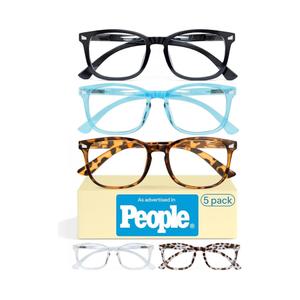 CCVOO 3.0 Reading Glasses for Women, Eye glasses, Blue Light Readers for Women, Cheaters