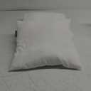 Oubonun 16 x 16 Throw Pillow Inserts - Soft, Plush & Decorative Down Alternative Pillows for Couch Sofa Bed, Machine Washable - White, Pack of 2