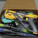 Rechargeable Laser Tag Set with Vests, Upgrade Laser Tag Guns Set of 4 with Mist Spray Effect & LED Digital, Multi Player Toy for Teen Boys & Girls, Indoor & Outdoor Toy Play Game Gift, Ages 8+