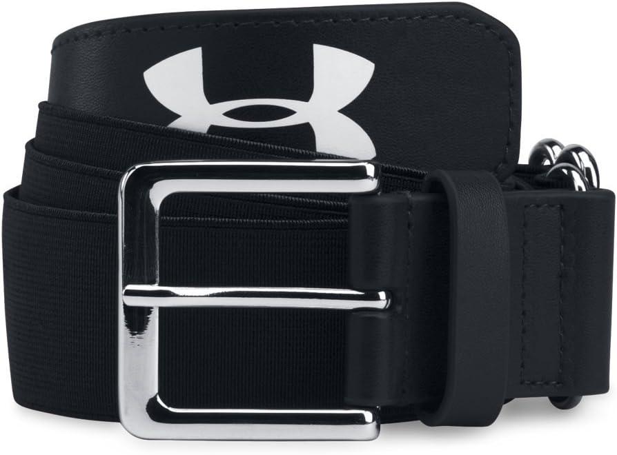 Under Armour Men's Baseball Belt (Black/ Black/ Black)