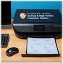 DocuGard Medical Security Papers, 24 lb Bond Weight, 8.5 x 11, Blue, 500/Ream
