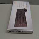 Redragon S107KS Wireless Gaming Keyboard and Mouse, RGB Backlit, 3 Mode (Wired/2.4G/BT), Up to 10,000 DPI Gaming Mouse with Software, Ultra Lightweight 65g, 25 Key Anti-Ghosting Keyboard for PC (Black-New)