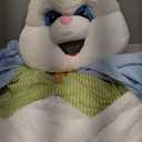 Morph Easter Bunny Costume Adult Deluxe Rabbit Mascot Outfit for Men - Perfect for Easter Costumes and Events