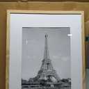 upsimples 16x20 Picture Frame, Display Pictures 11x14 with Mat or 16 x 20 Without, Wall Hanging Poster Frame, Natural, 1 Pack