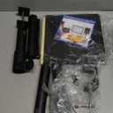 Heigh & Angle Adjustable Desk Clamp Speaker Stands for Samsung HW Q990D/Q990C/Q930C Edifier, KRK, Klipsch, Polk, Yamaha Large Speakers with Cable Management, Studio Monitor Stands Wr Headphone Holder