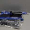 SEAAES 56 Inch Truck Snow Brush Scraper Long Handle, Heavy Duty Extendable Snow Broom for SUV, Windshield Ice Scraper with Foam Grip for Car Automobile Vehicle Window - Blue