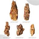 2.2-8.1 Inches Natural Dragon Stone, 5 PCS Mixed Sizes Aquarium Rocks for Aquascaping, Terrariums, Reptile Tanks & Aquarium Dcor