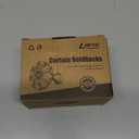 Vintage-Curtain-Holdbacks丨Set of 2 Curtain Tiebacks Wall Mounted with Screws丨Classic Decorative Curtain Holders for Drapes Window Treatment Holdbacks (Gold A-fbm, 3″ Diameter)