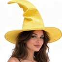 Adult Witch Hat, Tattered Lace Costume Hat for Halloween