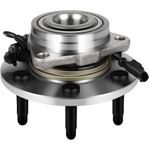 ECCPP 515096 Front Wheel Hub Bearing Assembly for Chevy Avalanche, Silverado, Suburban, Tahoe, Cadillac Escalade, GMC Yukon Sierra 1500 4X4 4WD 6 Lug Left Or Right W/ABS