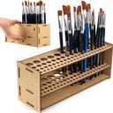 PROSCALE Tool & Brush Organizer for Miniatures & Modeling, Versatile Tabletop or Wall Holder with Multi-Size Holes for Hobby Tools, Files and Accessories