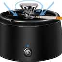 Smokeless Ashtray 2 in 1 Air Purifier Ashtray Smoke Removing Ash Tray Portable Smokeless Ashtrays USB Rechargeable Electric Ashtrays for Home Office