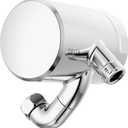 Delta Faucet Clarifi Premium Shower Filter Attachment with Filter, Hard Water Shower Filter, Shower Head Filter, Chrome 5SF100