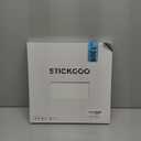 STICKGOO 10-Sheet Peel and Stick Backsplash Tile, Self Adhesive Vinyl Wall Tiles, Stick on Backsplash for Kitchen and Bathroom(Thicker Design) (Faux White Wall)