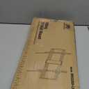 Mounting Dream TV Wall Mount for Most 37-75 Inch TVs, Universal Tilt TV Mount Fit 16", 18", 24" Stud with Loading Capacity 132lbs, Max Vesa 600 x 400mm, Low Profile Flat Wall Mount TV Bracket (Black)