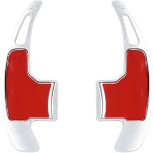 Steering Wheel Shift Paddle Shifter Extension for 2015+ Ford Mustang (Red)