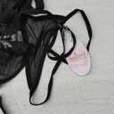 Avidlove Lingerie for Women Lace Corset and Panty Outfits Garter Lingerie Sets S-XXL (Large, Black)