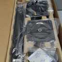 HUANUO Single Monitor Arm for 13-49 inch Screens, Ultrawide Computer Monitor Mount Holds 26.48 lbs, Upgraded Adjustable Stand with USB, C-Clamp & Grommet Base, VESA 75x75 or 100x100mm