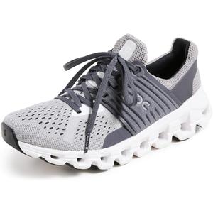 On Women's Cloudswift Sneakers, Alloy/Eclipse, Grey, 10.5