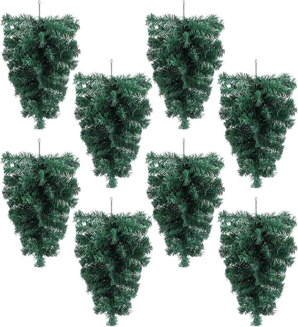 Artificial Christmas Swag Pine Swag Faux Greenery Teardrop Swag DIY Xmas Wreath Garland Decor for Holiday Winter Wall Front Door Mantle Fireplace Lintel Indoor Outdoor Decor 17.7 Inch, Green (8) Artificial Christmas Swag Pine Swag Faux Greenery Teardrop Swag DIY Xmas Wreath Garland Decor for Holiday Winter Wall Front Door Mantle Fireplace Lintel Indoor Outdoor Decor 17.7 Inch, Green (8)