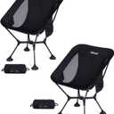WildCall Ultralight Compact Camping Chair Quick Setup Frame Beach Chair with Anti-Sink Large Feet