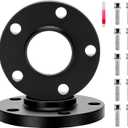 5x112 Hubcentric Wheel Spacers Fit for Audi A4 A5 A6 A7 A8 Q5 Q7 RS5 S4 S5 S6 S7 S8 SQ5, 12mm 14x1.5 Bolts 66.6 Bore Wheel Adapter for Mercedes-Benz B180 B200 B250 C180 C200 C220 C230 C250 C280 C300 (2PCS 12mm Wheel Spacers)