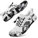 ATHMILE Barefoot Shoes Women Water Shoes Wide Toe Non-Slip Aqua Beach Quick-Dry for Swim Kayak Lake Pool River Hiking Surfing Boating Fishing Diving Cruise Ship Essentials, Size 45