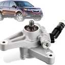 Power Steering Pump Compatible with 2005-2008 Honda Pilot 3.5L, 2005-2010 Honda Odyssey 3.5L, 2007-2013 Acura MDX 3.7L, Replace 21-5442, 56110-RGL-A03, 56110-PVJ-A01 Power Assist Pump Assembly