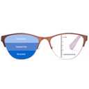 MIRYEA Progressive Multifocus Reading Glasses Blue Light Blocking Readers